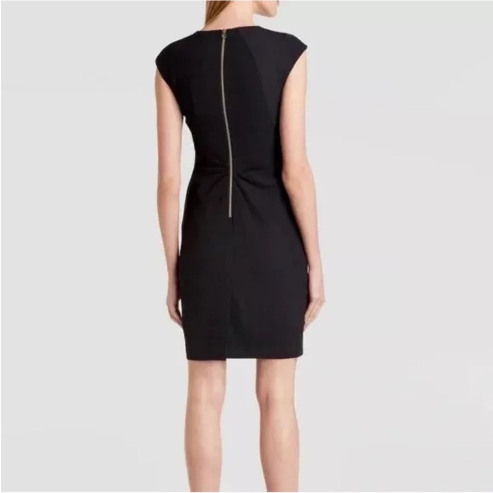 Ted Baker London Acerola Black Midi Dress Size 2